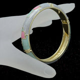 Copper Colourful Bracelet with Crystal Stone for Women