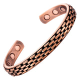 Vintage Magnetic Copper Plating Bangle Bracelet Men/Women Charm Gift