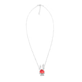 Red Rabbit Crystal Stone Necklace Jewelry Accessories