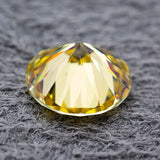 Vivi Yellow Moissanite Stone Pass Diamond Tester