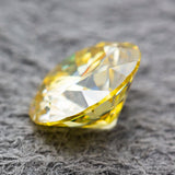 Vivi Yellow Moissanite Stone Pass Diamond Tester