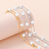 Opal Beads Bracelet S925 Silver Jewelry Gift