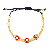 Vlen Zircon Evil Eye Bracelet High Cz Beads Bracelet Women Pulseras
