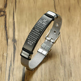 Adjustable Stainless Steel Mesh Watch Band, 12mm Bracelet, To My Son