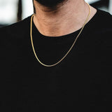 Stainless Steel Rope Chain Necklace 2/3/4/5mm