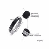 Adjustable Length TO DAD Bracelets for Men Mesh Watch Band