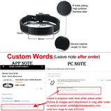 Kids ID Bracelets Stainless Steel Bar Rubber