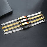 Stainless Steel Mesh Medical ID Bracelet Customize Diabetes