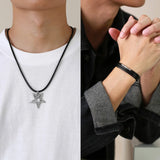 2/3 mm Wide Leather Rope Chain Choker Necklaces 16-30 Inch