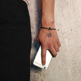 Candid Style Stainless Steel Knot Bangle Bracelet for Women