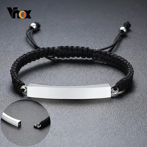 Stainless Steel ID Accessory Rope Chain Urn Bracelet