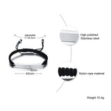 Stainless Steel ID Accessory Rope Chain Urn Bracelet