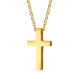 Cross Prayer Necklace Stainless Steel Lucky Jewelry