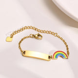 Engraved Name Date Baby Bracelet for Newborns