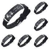 Stainless Steel Bangle Bracelet for Men