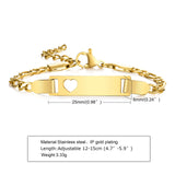 Personalized Baby Bracelet with Name & Birth Date