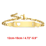 Personalized Baby Bracelet with Name & Birth Date