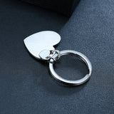 Personalized Stainless Steel Key Chain for Family Love Special Date