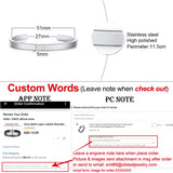 Children Stainless Steel Bangle 5mm Cuff Bracelet Name Personalize Love Gift
