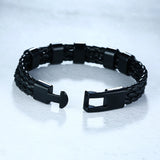 Personalized Leather Wristband Family Bracelet Beads Gift