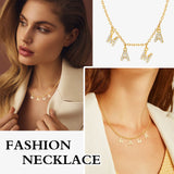 Dainty Bling MAMA Necklaces for Women, Gold Collar Jewelry