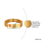 Engraved Medical Alert ID Bracelet Stainless Steel Personalize Jewelry