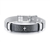 Cross Bible Verse Bracelets for Men Woman Christian Jewelry