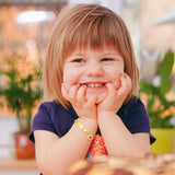 Kids Medical Alert ID Bracelet, Stainless Steel Children Jewelry