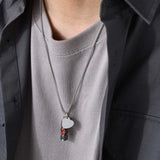 Custom Name Urn Necklaces, Memorial Cremation Pendant, Heart Collar