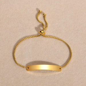 Personalized Stainless Steel Name Bracelets for Women