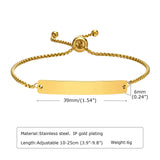 Personalized Stainless Steel Name Bracelets for Women