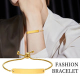 Personalized Stainless Steel Name Bracelets for Women