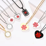 Personalized Medical Necklace, Stainless Steel ID Tag