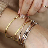 Engraved Stainless Steel Couple Cuff Bracelets
