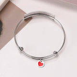 Engraved Medical Bracelet Stainless Steel Cuff, Custom Disease Phone Number