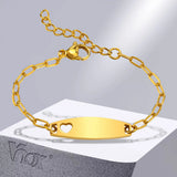 Engraved Name Bracelets for Kids, Personalized Bangles, Perfect Gift for Babies
