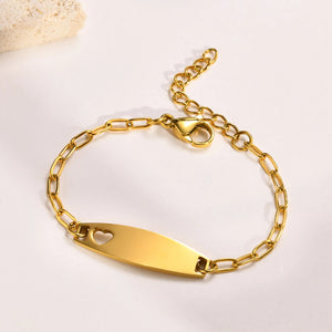 Engraved Name Bracelets for Kids, Personalized Bangles, Perfect Gift for Babies