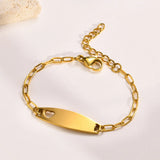 Engraved Name Bracelets for Kids, Personalized Bangles, Perfect Gift for Babies
