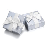 Elegant Grey Gift Box for Jewelry, 7*7*3.5cm