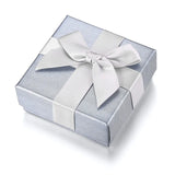 Elegant Grey Gift Box for Jewelry, 7*7*3.5cm