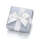 Elegant Grey Gift Box for Jewelry, 7*7*3.5cm