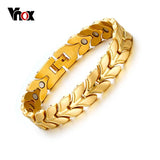 Men's Health Magnetic Wheat Chain Bracelet Power