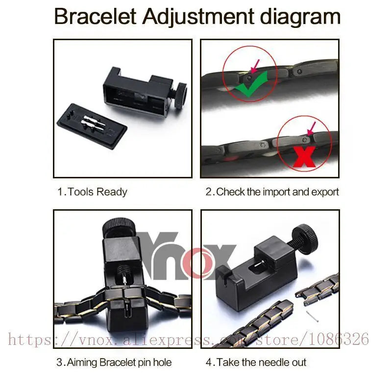 Men's TYPE 1 DIABETES ID Bracelet Stainless Steel Chain Pain Relief