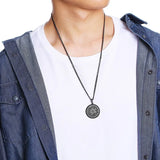 Men's Stainless Steel Archangels Necklace