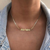 Name Necklace Personalized Women Men Sweetheart Party Jewelry
