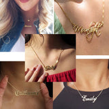 Personalized Name Necklace Signature Necklace Jewelry Women