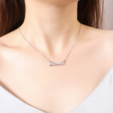 Personalized Name Necklace Signature Necklace Jewelry Women