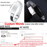 Custom Men's Stainless Steel Bracelet with Icons Logo