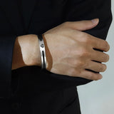 Punk Nordic Vikings Cuff Bangles Bracelets for Men