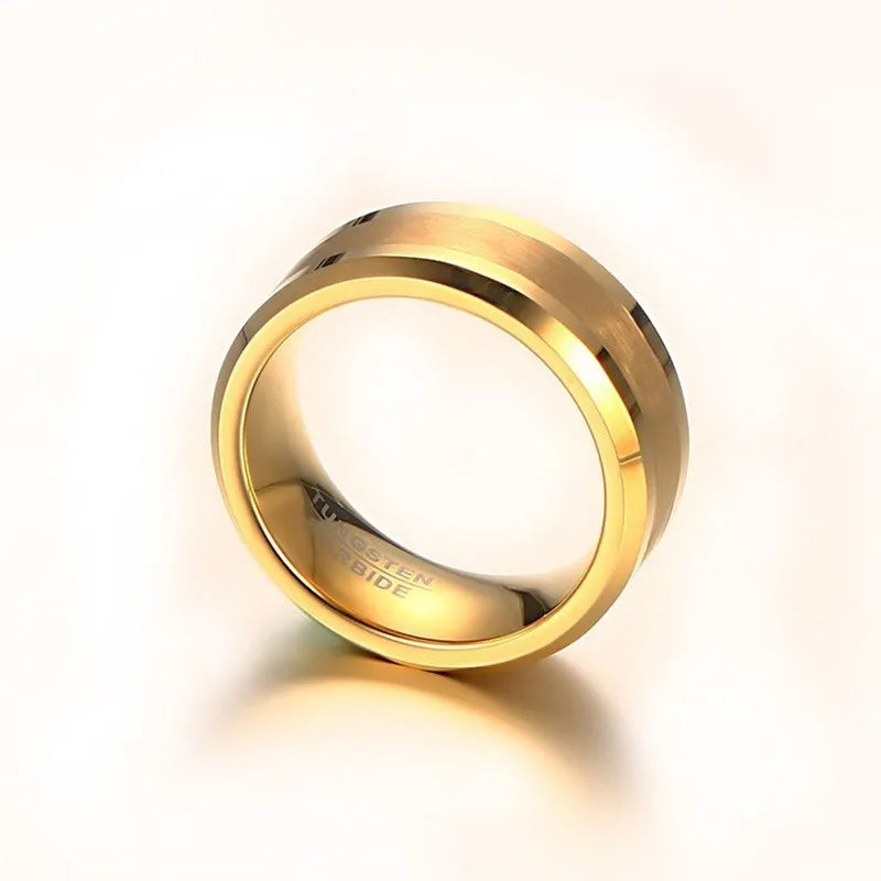 Men's Tungsten Rings US Size 7-12 Wedding Gift